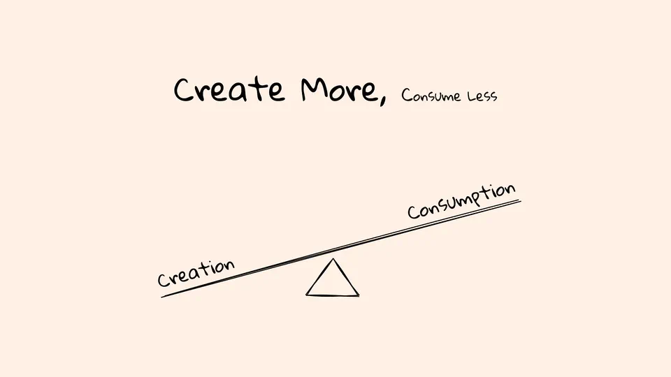 Consuming Vs Creating