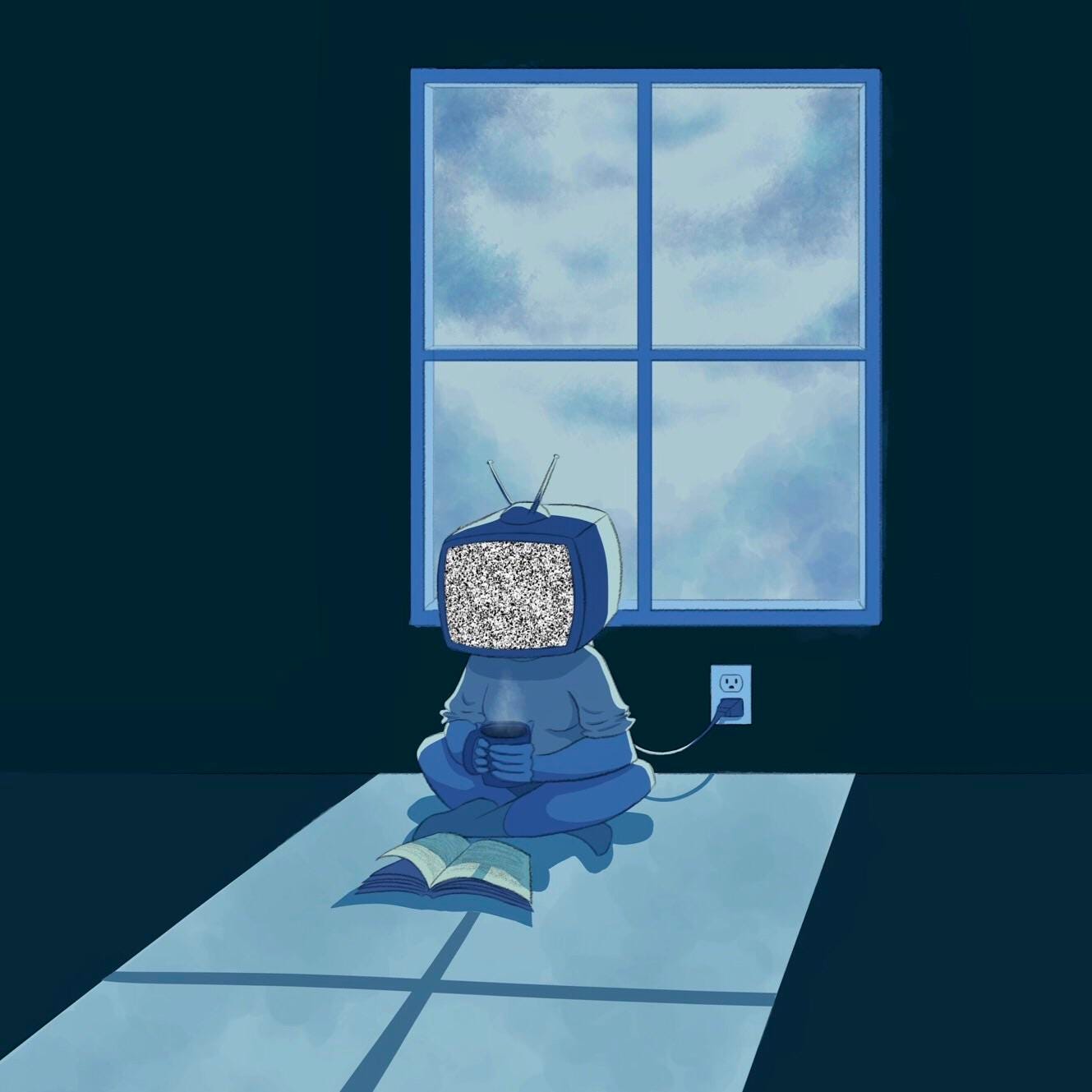 It’s really all white noise inside my head right now lol ( Source: https://www.reddit.com/r/Art/comments/7drqcz/insomnia_digital_4000x4000/)
