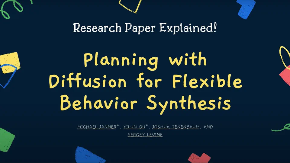 RL Using Diffusion Models